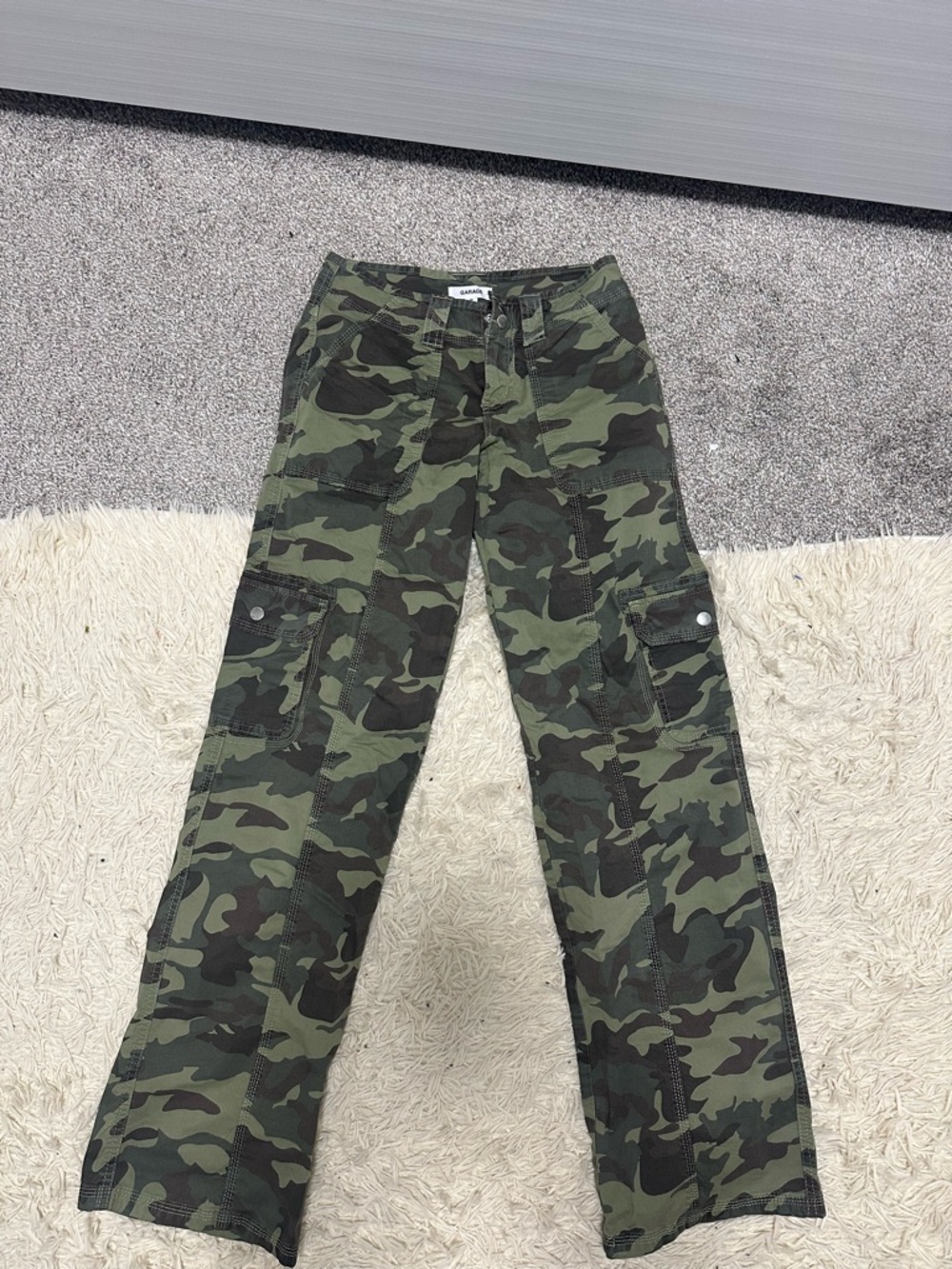 Garage Green Camo Cargo Pangs